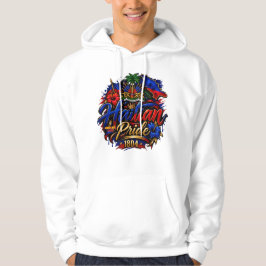 Moletom Vibrações Haitianas | Camisola de Capuz Orgulho Ha
