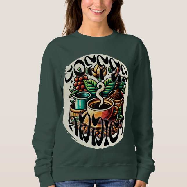 Moletom Viciado em café (Frente)