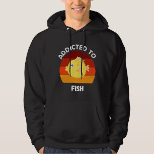 Moletom Viciado Em Peixes De Aquário