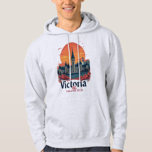 Moletom Victoria BC Island Life Vintage Sunset