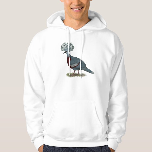 Moletom Victoria Crowned Pigeon (Frente)