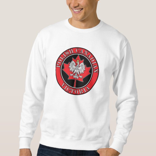 Moletom Victoria Round Polska Leaf (Frente)