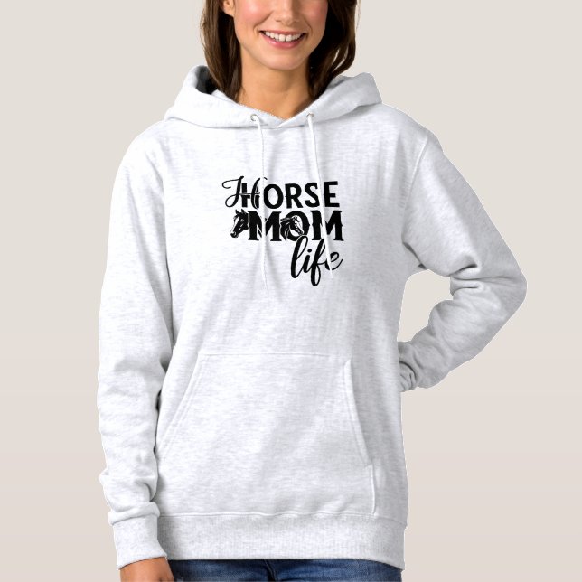 Moletom Vida de Mãe de Cavalo (Frente)