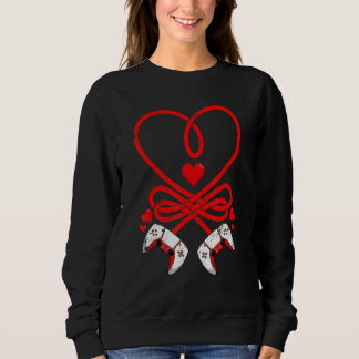 Moletom Video Gamer Valentines Day Shirt Controllers Heart