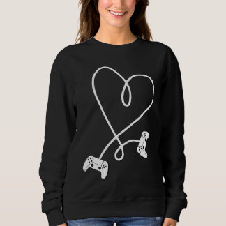 Moletom Video Gamer Valentine's Day T  With Controllers He