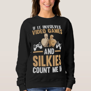 Moletom Videos games Gamer Gaming Silkie Chickens