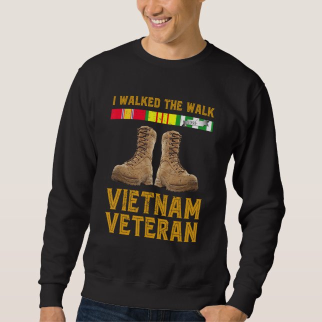 Moletom Vietnam War  Vietnam Veteran T shirt Gift  Us Vete (Frente)