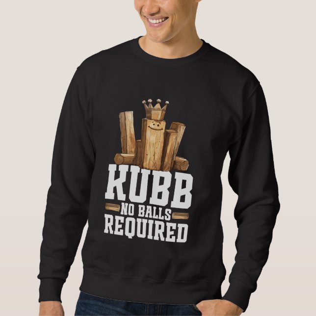 Moletom Viking Chess King Kubb Player Jogo Jogo Jogo Vikin (Frente)
