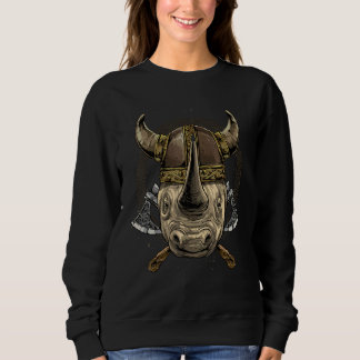 Moletom Viking Rhinoceros Renaissance Norse Pagan Valhalla