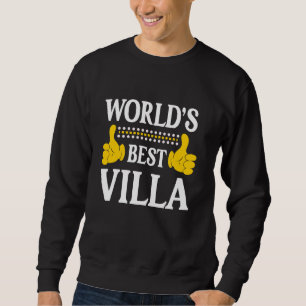 Moletom Villa Surname Funny Team Family Sobrenome World's