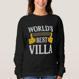 Moletom Villa Surname Funny Team Family Sobrenome World's