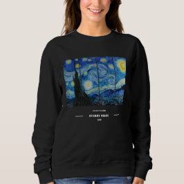 Moletom Vincent Van Gogh Starry Night Sweatshirt 