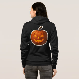 Moletom Vinheta de Abóbora de Halloween Spooky
