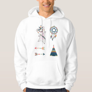 Moletom Vinheta de Urso Polar Indiano — Coleta de Sonhos