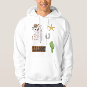 Moletom Vinheta Ocidental do Urso Polar do Cowboy