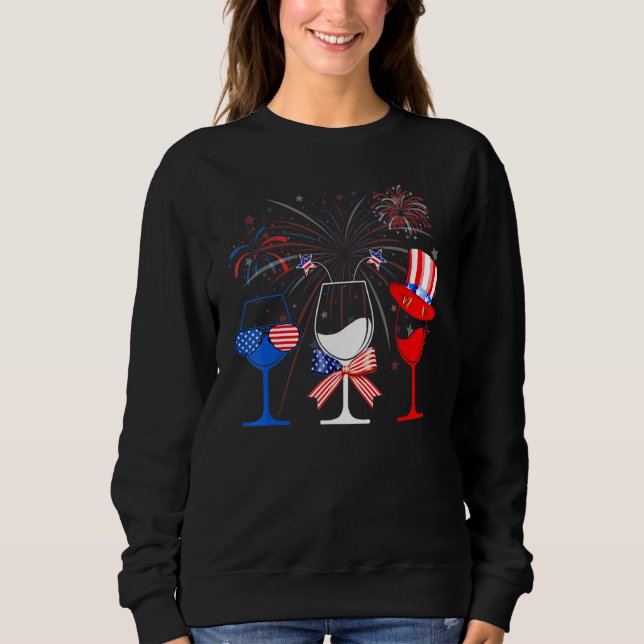 Moletom Vinho Branco Vermelho Azul Vidro Vidro Vidro Ameri (Frente)
