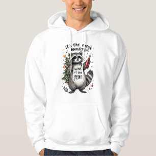 Moletom Vinho Maravilhoso do Ano Raccoon