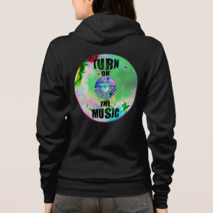 Moletom Vinil Liga O Preto De Música