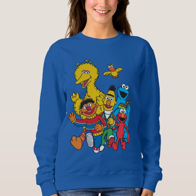 Moletom Vintage 123 Sesame Street 2 (Frente)