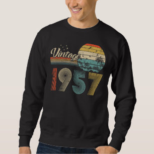 Moletom Vintage 1957 66th Birthday Gift Men Retro 66