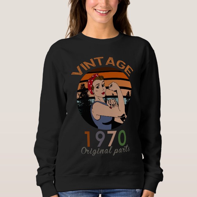 Moletom Vintage 1970 Partes originais (Frente)