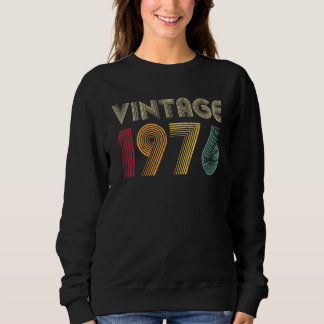 Moletom Vintage 1976 49º Aniversário Homens Mulheres 49 an
