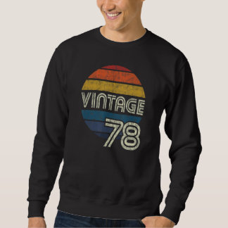 Moletom Vintage 1978 Aniversário 1