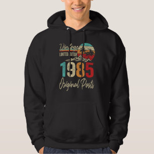 Moletom Vintage 1985 Original Parts 37th Birthday