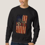 Moletom Vintage 2007 American Flag 18th Birthday Gifts 18<br><div class="desc">Vintage 2007 American Flag 18th Birthday Gifts 18 Anos</div>