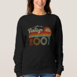 Moletom Vintage 2007 Retro 18th Birthday 18 Anos Apresente<br><div class="desc">Vintage 2007 Retro 18º Aniversário 18 Anos Homens Presentes Mulheres</div>