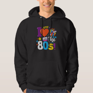 Moletom Vintage 80 Shirt for Women I love the 80s Clothes