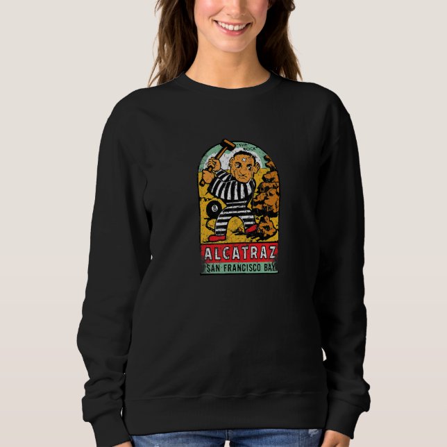 Moletom Vintage Alcatraz Prison (Frente)