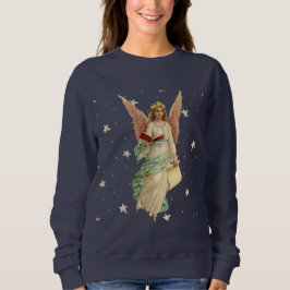 Moletom Vintage Angel com estrelas