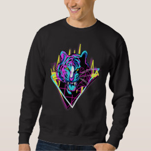 Moletom Vintage Anger Tiger Wild Cat