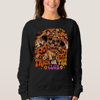Moletom Vintage anos 70 Travessuras ou Gostosuras Frenchie