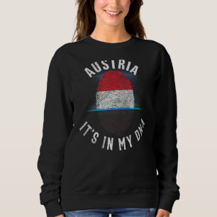 Moletom Vintage Austria Flag Está No Meu Dna Austríaco