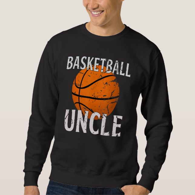 Moletom Vintage Basketball Player Uncle   Sports (Frente)