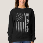 Moletom Vintage Best Pai Alguma Vez Americana Bandeira Afa<br><div class="desc">Vintage Best Pai Ever American Flag Dia de os pais</div>