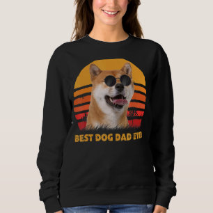 Moletom Vintage Best Shiba Inu Dog Pai Nunca Pais De Cacho