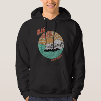 Moletom Vintage Big Sur California Palm Trees CA Retro