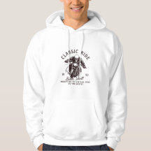 Vintage Biker Hoodie de motocicleta clássico