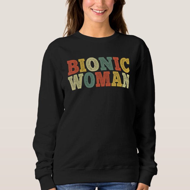 Moletom Vintage Bionic Hip Replacemen (Frente)