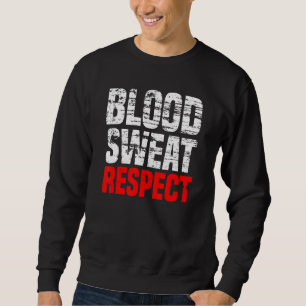 Moletom Vintage Blood Sweat Respeite Gym Malhação Sport Mo