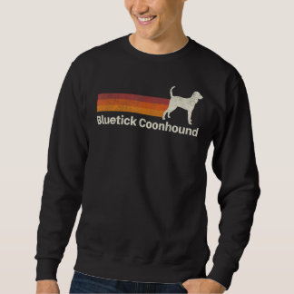 Moletom Vintage Bluetick Coonhound Retro Mãe Pai Cão