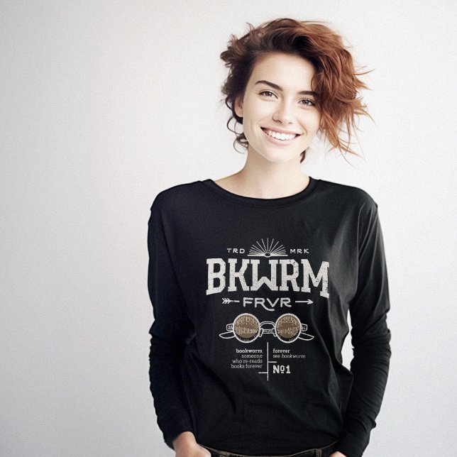Moletom Vintage Bookworm BKWRM (Vintage Bookworm BKWRM Sweatshirt)