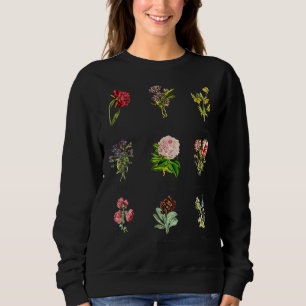 Moletom Vintage Botânica Floral Flower Tee