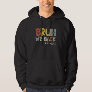 Moletom Vintage Bruh Nós Devolvemos Mais velho, De Volta P