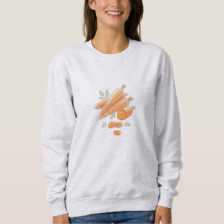 Moletom vintage carrot illustration