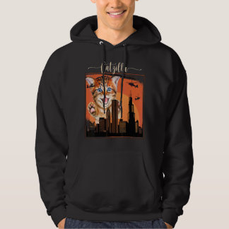Moletom Vintage Catzilla Cute Kitten Sempre Fome Cat 2