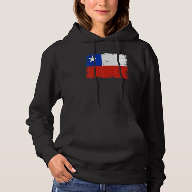 Moletom Vintage Chile Flag Chilean Independence Day (Frente)